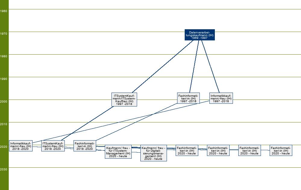 Stammbaum Datenverarbeitungskaufmann/Datenverarbeitungskauffrau 