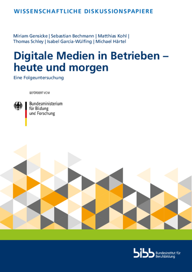 Coverbild: Digitale Medien in Betrieben – heute und morgen