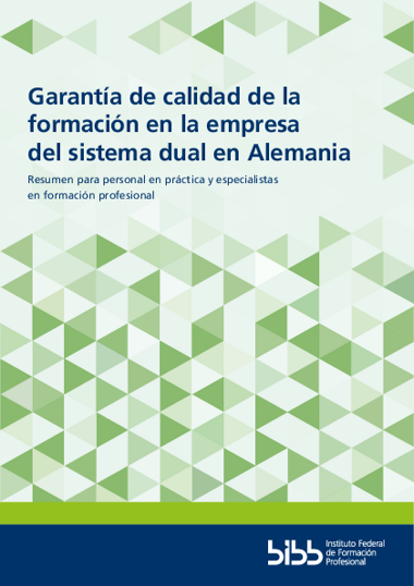 Garantía de calidad de la formación en la empresa del sistema dual en Alemania