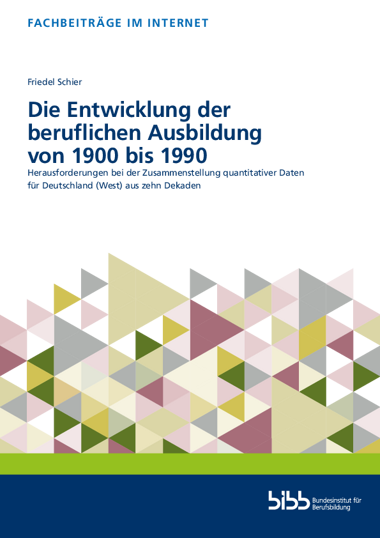 Die Entwicklung der beruflichen Ausbildung von 1900 bis 1990