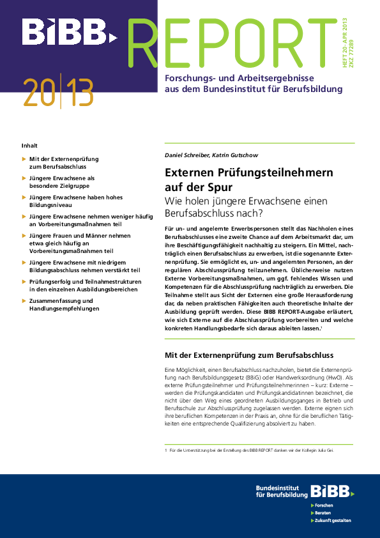 Coverbild: Externen Prüfungsteilnehmern auf der Spur