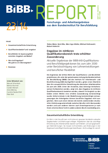 Engpässe im mittleren Qualifikationsbereich trotz erhöhter Zuwanderung
