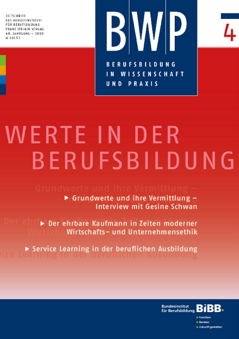Coverbild: Marked contrasts in the prestige of dual vocational training occupations in Germany