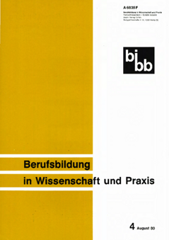 Coverbild: Betriebliche Situation und Berufsprobleme von Ausbildern - zum Verhältnis von Professionalisierungsprozeß, Tätigkeitsstrukturen  und Berufsbewußtsein von Ausbildern -