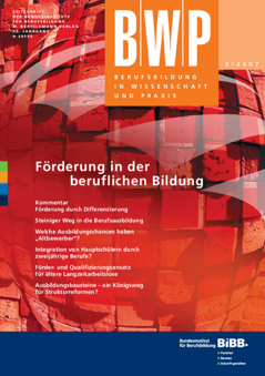 Coverbild: Steiniger Weg in die Berufsausbildung - Werdegang der Jugendlichen nach Beendigung der allgemeinbildenden Schule