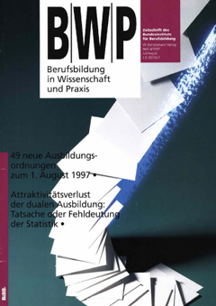 Coverbild: Attraktivitätsverlust der dualen Ausbildung