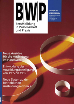Coverbild: Der Übergang von der Ausbildung in die Beschäftigung