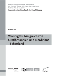 Coverbild: Internationales Handbuch der Berufsbildung