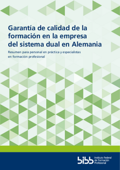 Coverbild: Garantía de calidad de la formación en la empresa del sistema dual en Alemania