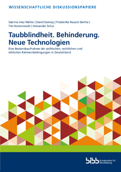 Coverbild: Taubblindheit. Behinderung. Neue Technologien