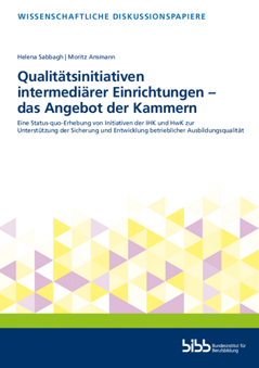 Coverbild: Qualitätsinitiativen intermediärer Einrichtungen – das Angebot der Kammern
