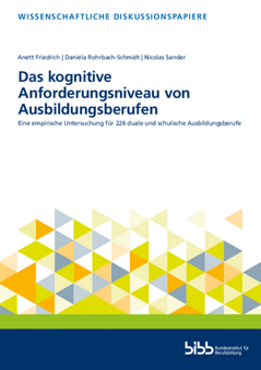 Coverbild: Das kognitive Anforderungsniveau von Ausbildungsberufen