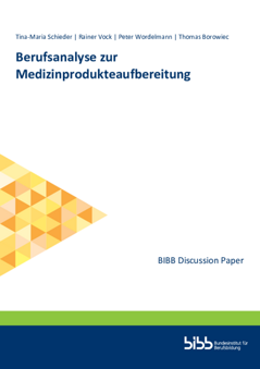 Coverbild: Berufsanalyse zur Medizinprodukteaufbereitung