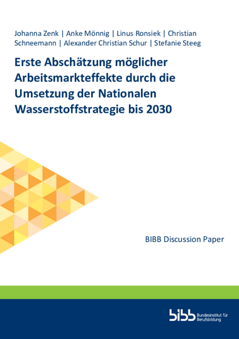 Coverbild: Erste Abschätzung möglicher Arbeitsmarkteffekte durch die Umsetzung der Nationalen Wasserstoffstrategie bis 2030