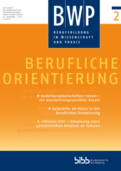 Coverbild: “Mission ICH” – implementation of a holistic approach towards vocational orientation at schools in Mecklenburg-Western Pomerania