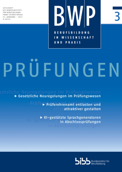 Coverbild: Development of a concept for competency-oriented, digitally aided and practical final examinations in nursing training