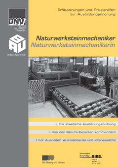 Coverbild: Naturwerksteinmechaniker/Naturwerksteinmechanikerin