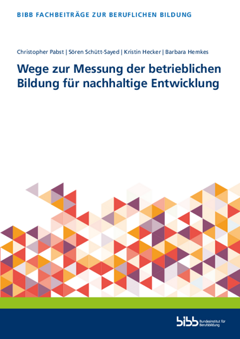 Coverbild: Wege zur Messung der betrieblichen Bildung für nachhaltige Entwicklung