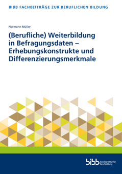 Coverbild: (Berufliche) Weiterbildung in Befragungsdaten - Erhebungskonstrukte und Differenzierungsmerkmale