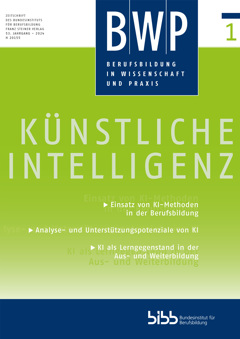 Coverbild: Implementing AI in vocational education and training – needs and requirements of trainees and teaching staff