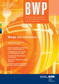 Coverbild: (Occupational) participation by disabled people: can the UN Convention open up new perspectives?