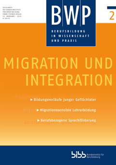 Coverbild: Sustainably shaping integration in and via vocational education and training