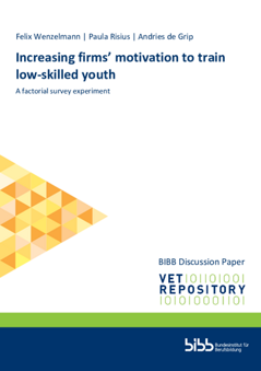 Coverbild: Increasing firms’ motivation to train low-skilled youth : a factorial survey experiment