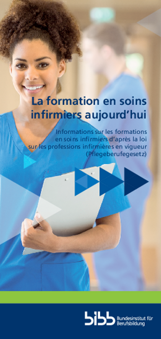 Coverbild: Flyer Pflegeausbildung aktuell (Französisch)