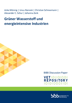 Coverbild: Grüner Wasserstoff und energieintensive Industrien