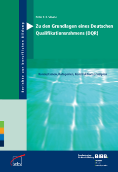 Coverbild: Zu den Grundlagen eines Deutschen Qualifikationsrahmens (DQR)