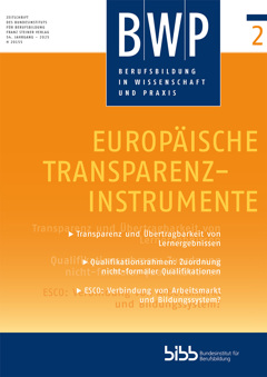 Coverbild: What significance does ESCO have for VET?