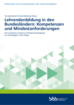 Coverbild: Lehrendenbildung in den Bundesländern: Kompetenzen und Mindestanforderungen