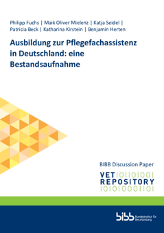Coverbild: Ausbildung zur Pflegefachassistenz in Deutschland : eine Bestandsaufnahme