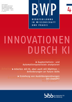 Coverbild: Artificial intelligence in projects from the InnoVET PLUS funding programme