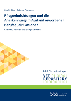Coverbild: Pflegeeinrichtungen und die Anerkennung im Ausland erworbener Berufsqualifikationen: Chancen, Hürden und Erfolgsfaktoren