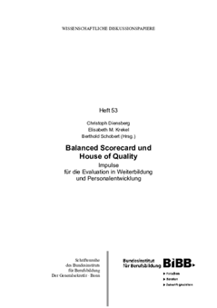 Coverbild: Balanced Scorecard und House of Qualitiy - Impulse für die Evaluation in Weiterbildung und Personalentwicklung