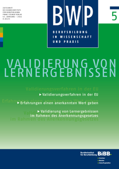 Coverbild: The role of formal, non-formal and informal learning outcomes in the Recognition Act