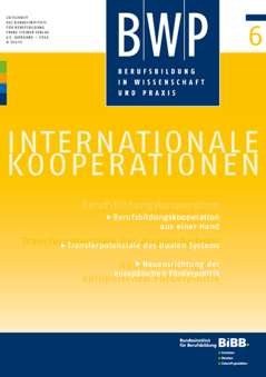 Coverbild: Vocational education and training cooperation from a single source
