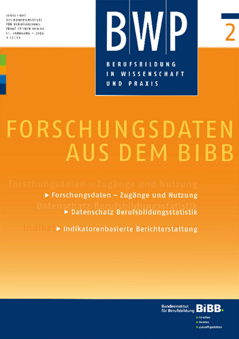 Coverbild: Indicators-based vocational education and training reporting in Germany – the foundations for policy advice