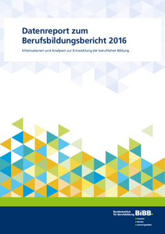 Coverbild: Datenreport zum Berufsbildungsbericht 2016