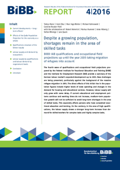 Coverbild: Despite a growing population, shortages remain in the area of skilled tasks