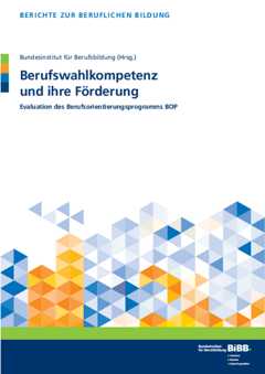 Coverbild: Berufswahlkompetenz und ihre Förderung