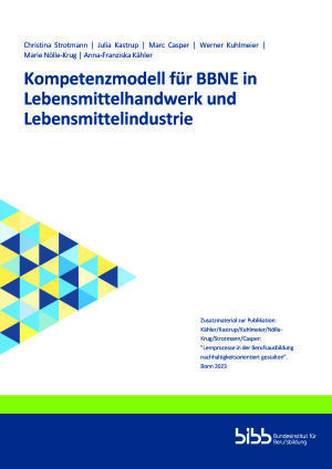 Dokumente: Kompetenzmodell für BBNE in Lebensmittelhandwerk und Lebensmittelindustrie