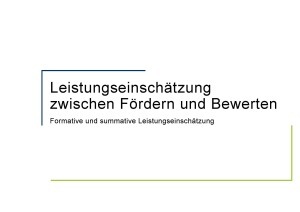 Dokumente: Leistungseinschätzung