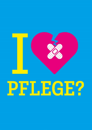 Dokumente: Postkarte "I love Pflege"