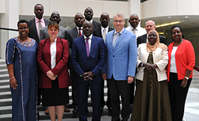 BIBB hosts government delegation from Uganda