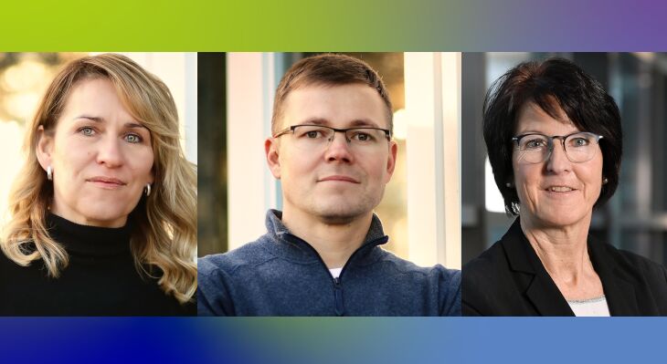 v.li. Claudia Müller, Jens Reißland und Simone Heuwinkel