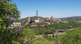 Das Geb&auml;ude der UNISA