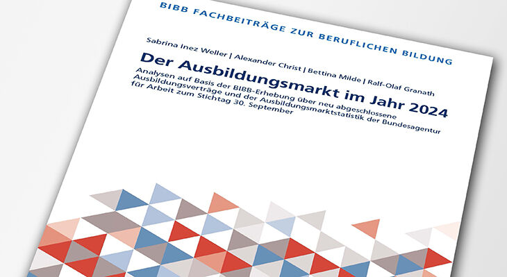 Cover der Publikation "Der Ausbildungsmarkt im Jahr 2024"