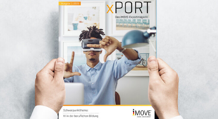 Titelbild des iMOVE-Exportmgazins